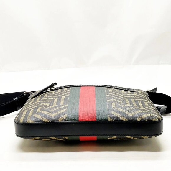 Gucci Shoulder Bag Black PVC 810-080725 - Picture 5 of 13